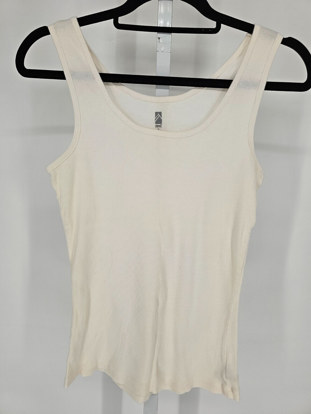 Alpine Design Womens Sz XL Classic Robbed Tank Top Solid White - Picture 1 of 3